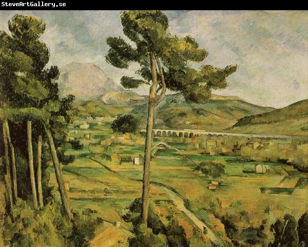 Paul Cezanne La Montagne Sainte-Victoire depuis Bellevue